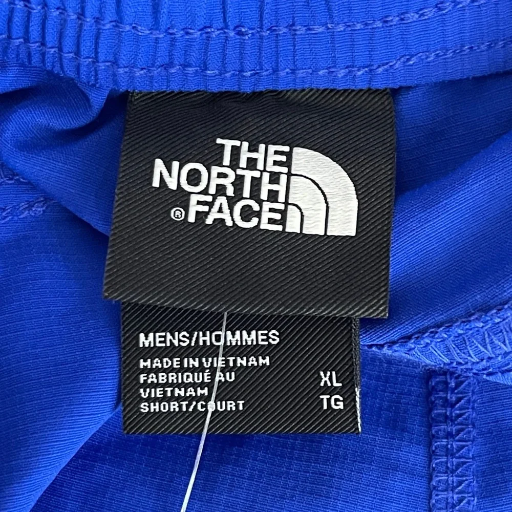 NEW The North Face Mens XL FLASHDRY Action Short 2.0 Blue‎ 5 inch inseam $45